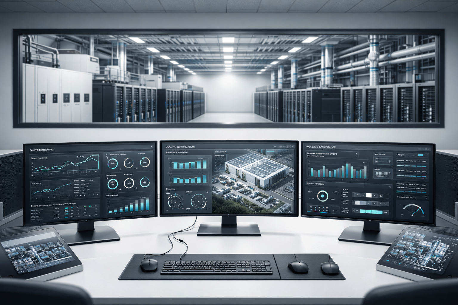 AI Data Center Kontrollraum