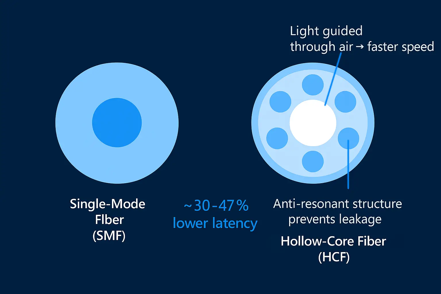 Hollow Core Fiber Diagram