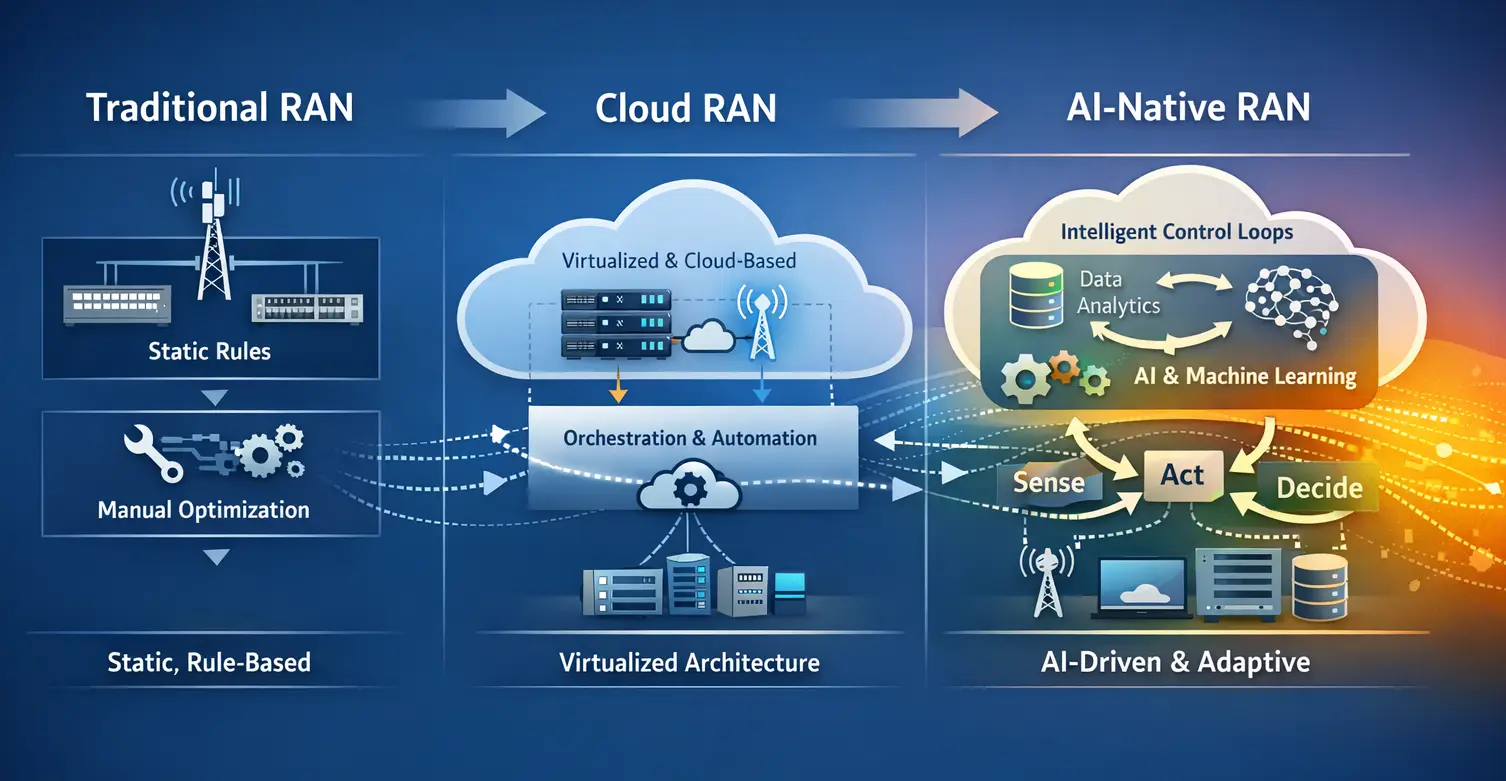 Vom traditionellen RAN zum AI Native RAN