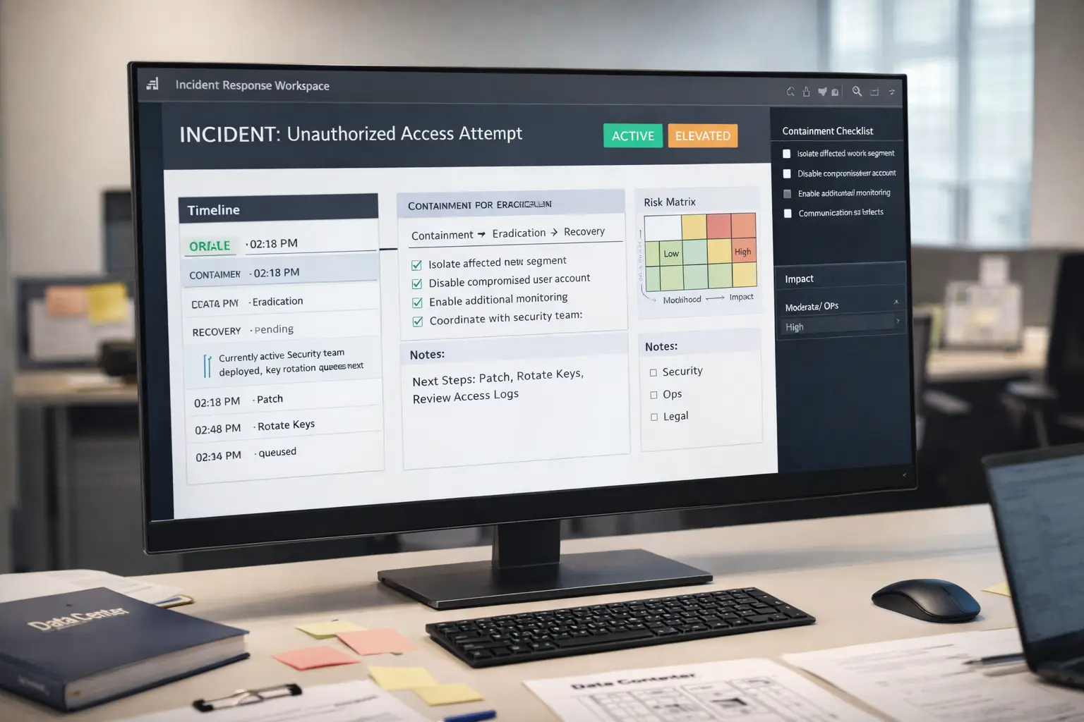 Data Center Incident Response