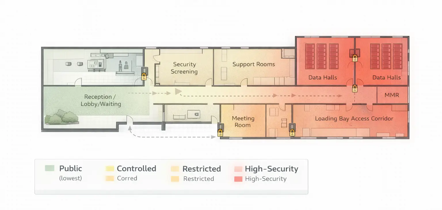 Data Center Internal Zoning
