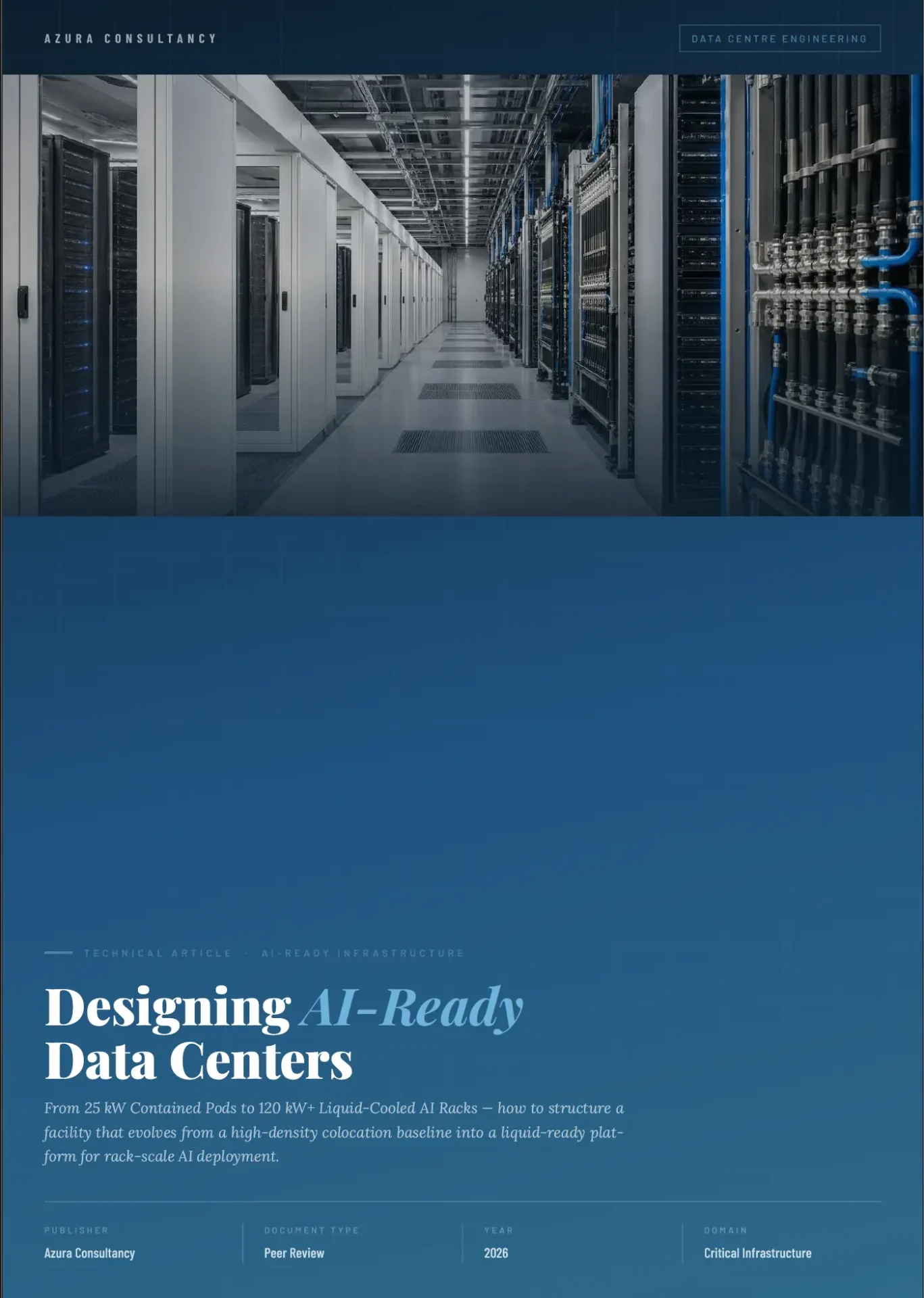 Designing AI Ready Data Centers
