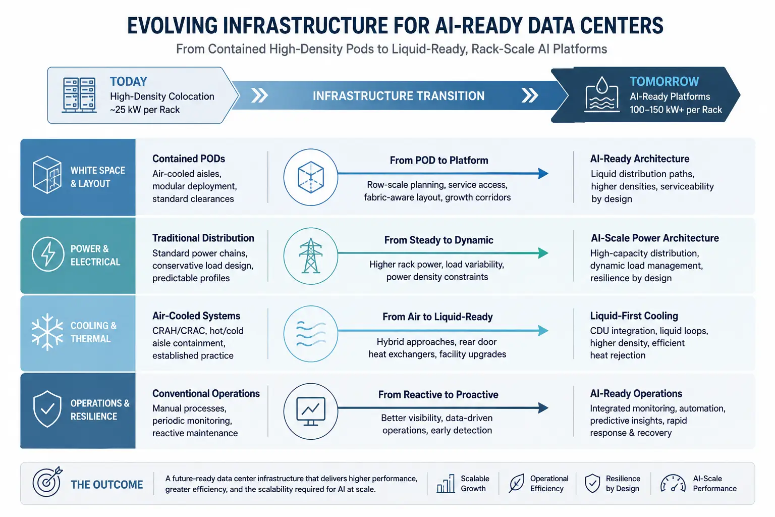 Evolving Infrastructure for AI Ready Data Centers
